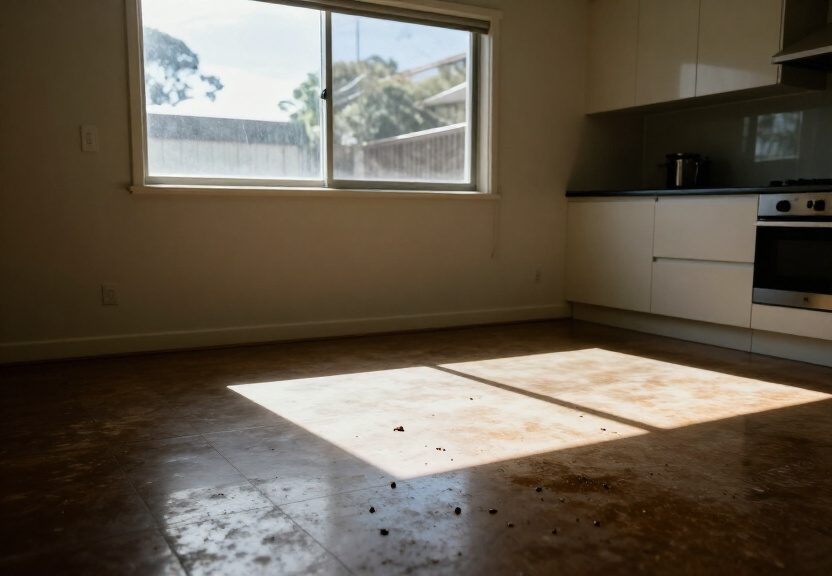 Rodent infestation in Eastern Creek warehouse before treatment